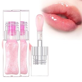 Aceite de Labios Mágico que Cambia de Color, Aceite de Labios de Conversión, Magic Color Changing Lip Oil, Conversion Color Changing Lip Oil, Brillo de Labios Hidratante Warm Change de Ddgoods (2pcs)