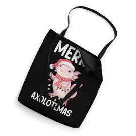 Axolotl Lover Merry Xmas Christmas Day Santa Claus Tote Bag
