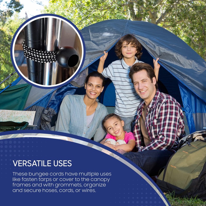 Tarps Now ® 6 Inches Tarp Bungee Ball Cords with