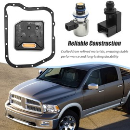 VIKKSAER 4617210 56028196AD Transmission Pressure Sensor & Governor Pressure Solenoid, Replacement for Dodge Dakota Durango Ram 1500 2500 3500, Replaces 56028196AB, 52118789