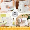 LOKUNN 50 Pcs Metal Bobbins, Metal Sewing Machine Bobbins Metal