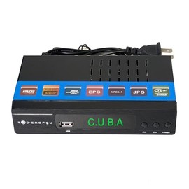 Cajita decodificadora para la Television Digital de Cuba TOP-ENERGY