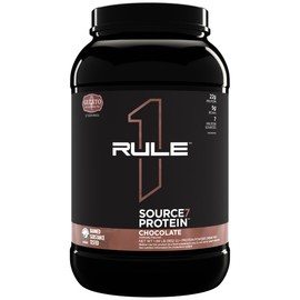 Source 7 Protein – Gelato-Inspired Flavors, Velvety Smooth Texture, 22g Sustained Protein with 10g EAAs from 7 Premium Sources (2 Pounds*, Chocolate)