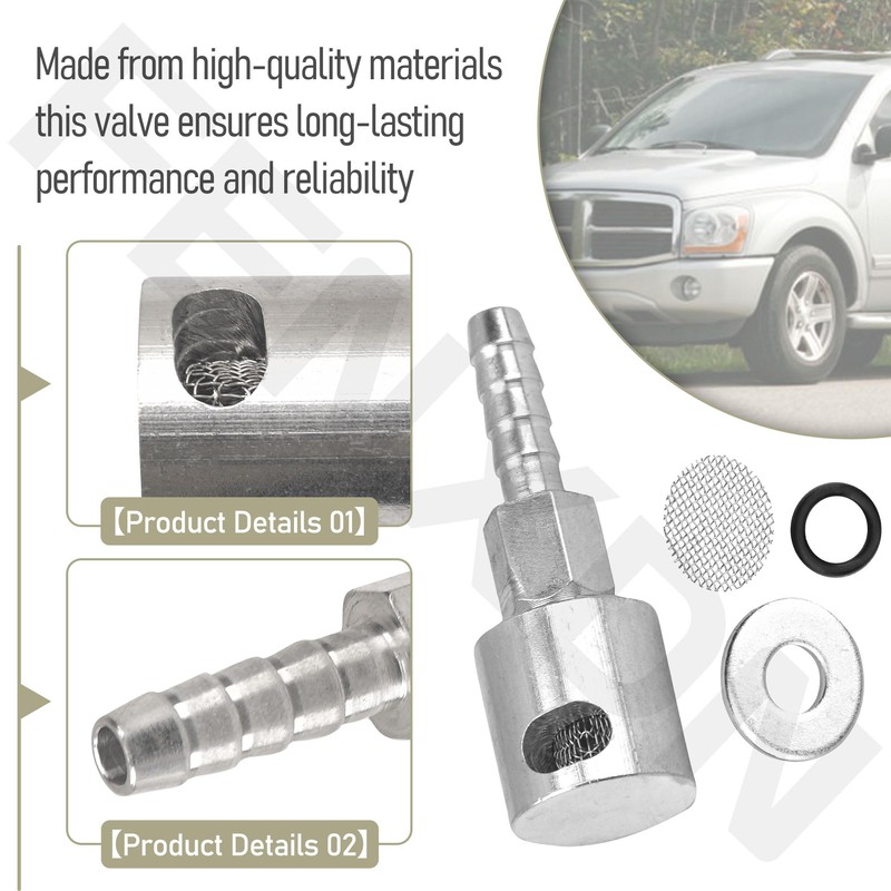 5/16" Barb Remote Mount Vent Valve for Fuel Tanks -