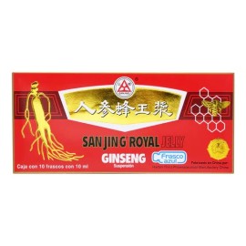 Sanjing Royal Jelly  10 Ampolletas De 10 Ml