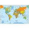Wall Pops WallPops WPE1898 World Dry Erase Map Decal, Multicolor
