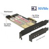 DeLOCK 89630 Internal M.2, SATA interface cards/adapter 89630, PCIe, M.2,SATA,