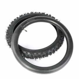 Unbranded Front 70/100-17 & Rear 90/100-14 Tire Tube Dirt Pit Bike For CT70 YZ85 CR80 CR85