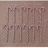 Gisela Graham Christmas Box of 12 Candy Canes Tree Decorations