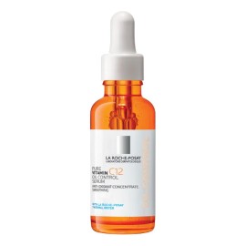 Serum Pure Vitamin C12 Oil Control 30ml Roche Posay Todo Tipo Piel Noche