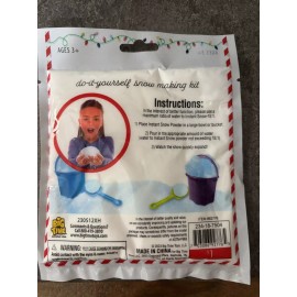 Big Time Toys Instant Snow (DIY Snow making Kit)