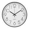bakbrand Wall Clock Non-Ticking Silent Modern Simple Style Round Decor