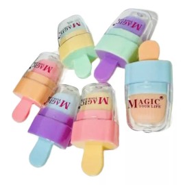 Magic Your Life Set De 12 Bálsamos Labial Hidratante Paleta Olor A Frutas