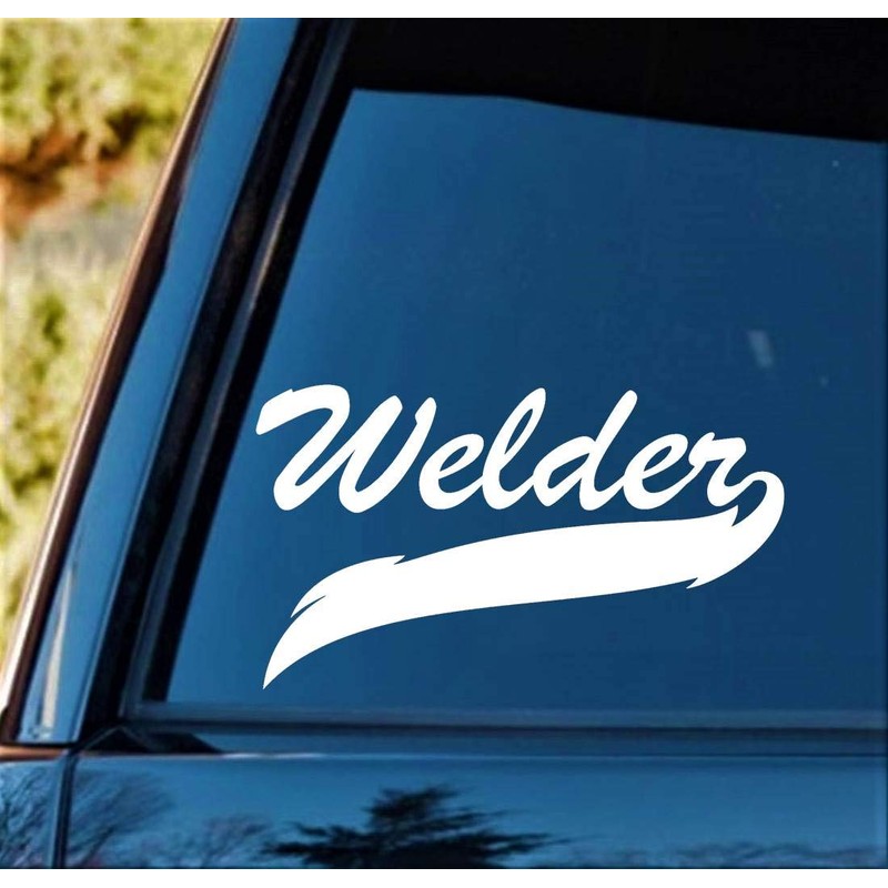 D1026 Welder Decal Sticker for Car Window