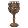 Nemesis Now D4718P9 Loki Goblet 17cm, Resin w. Stainless Steel