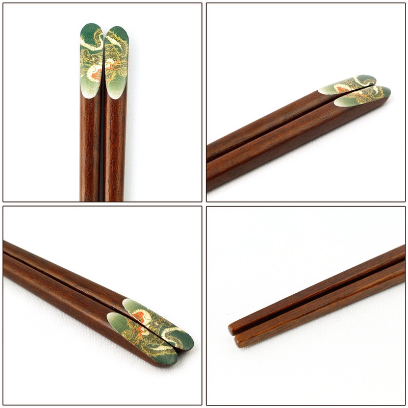 Ishida Tenpyo Ryuo Chopsticks Made in Japan Green 23.5cm