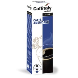 Caffitaly Ecaffe Originale Caffe Americano 10 Capsules Strenght 4/10, Count