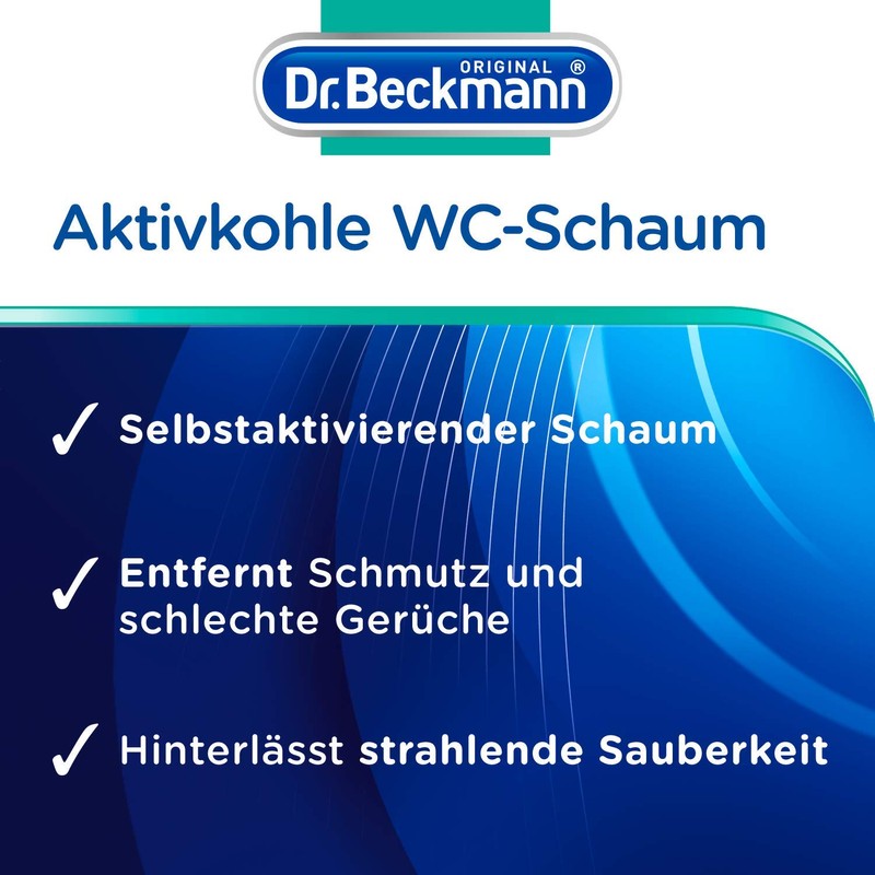 Dr. Beckmann - Toilet Activated Carbon Foam, 300 g