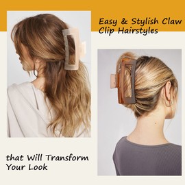 5" Large Claw Clips(Jelly)