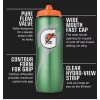 Gatorade Water Bottle 28oz Gatorskin Green Contour Style Squeeze Sports