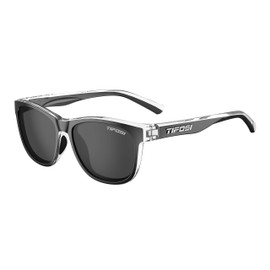 Tifosi Optics Swank Sunglasses (Onyx Clear/Smoke Lenses)