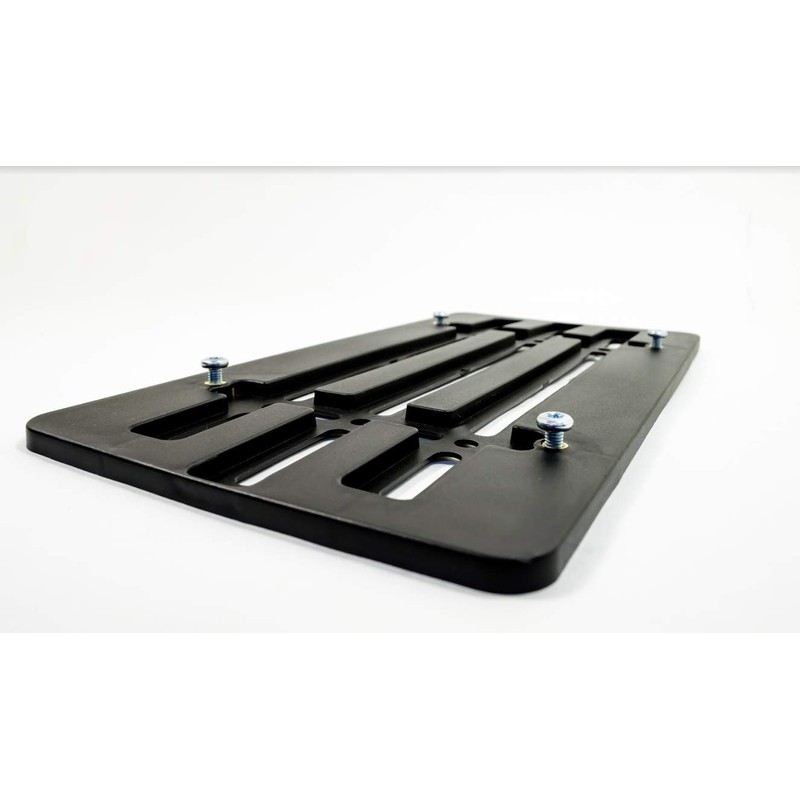 2 Front Bumper License Plate Tag Holder Mount Mounting Relocator