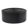 Black Straps 5 Metres x 25 mm with 20 Plastic