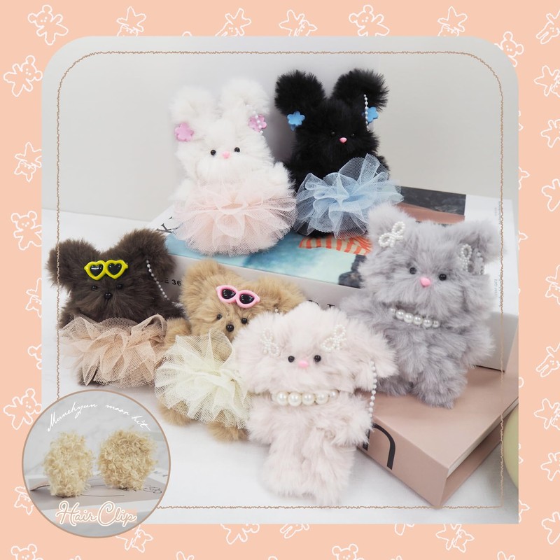 Kiyohara MUCMK-06 Chest Kyun Mall Kit, Cat Gray, Recipe Included