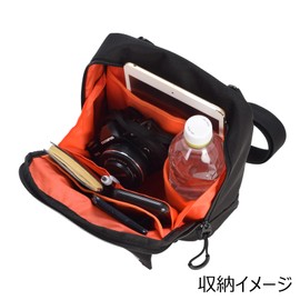 Etsumi & Coleman VCO-8776 Camera Bag, Coleman Square Shoulder Bag, Black