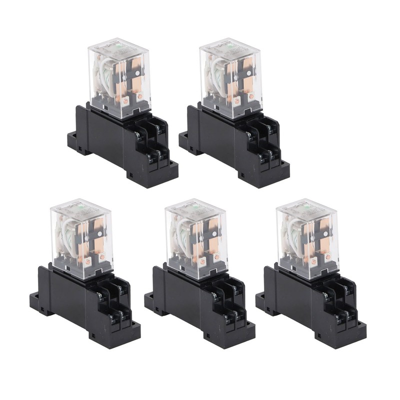 5PCS Coil Power Relay JQX 13F 24V General Purpose Electromagnetic