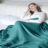 GINAMUSE Muslin Throw Blanket for Bed 100% Cotton Gauze Fall
