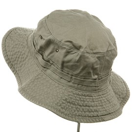 e4Hats.com Extra Big Size Fishing Hat-Beige 2XL-3XL