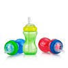 Nuby No-Spill Sippy Cup with Flex Straw for Boys -