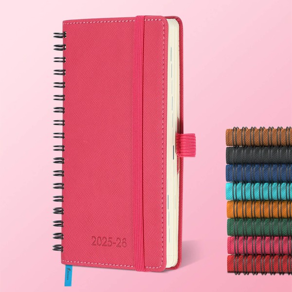 IN-LUXPRO 2025-2026 Academic Diary A6 Week to View (16.6x9.7 cm)