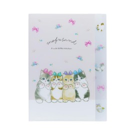 Sunstar Stationery Mofusand Clear File, 5 Pockets, S2172674