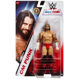 CM Punk WWE Main Event 154 Toy Wrestling Figure