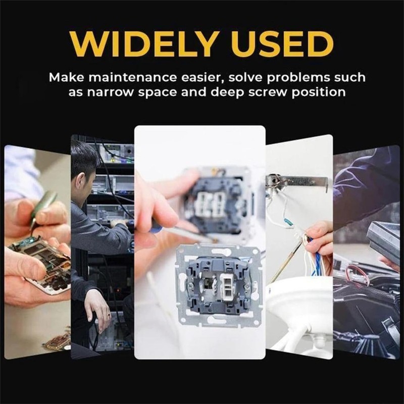 Spiral Screw Driver, Portable Push Pull Ratchet Screwdriver Adjustment Spiral