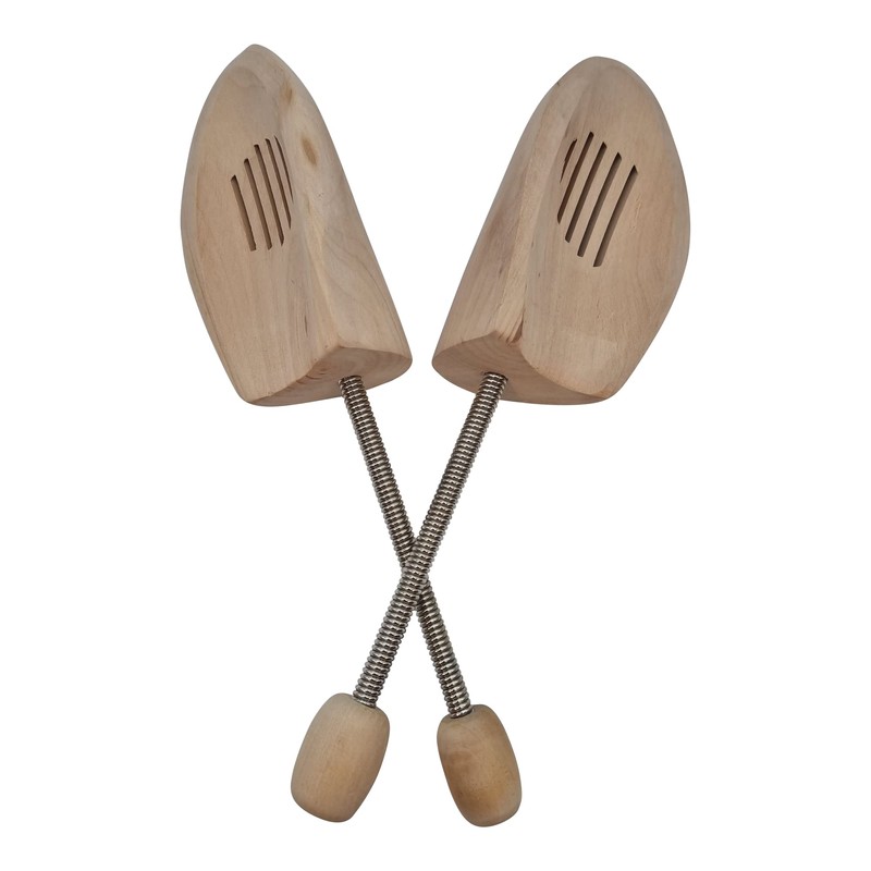 Delfa Wooden Shoe Trees, Shoe Stretcher, Shoe Shaper with Metal