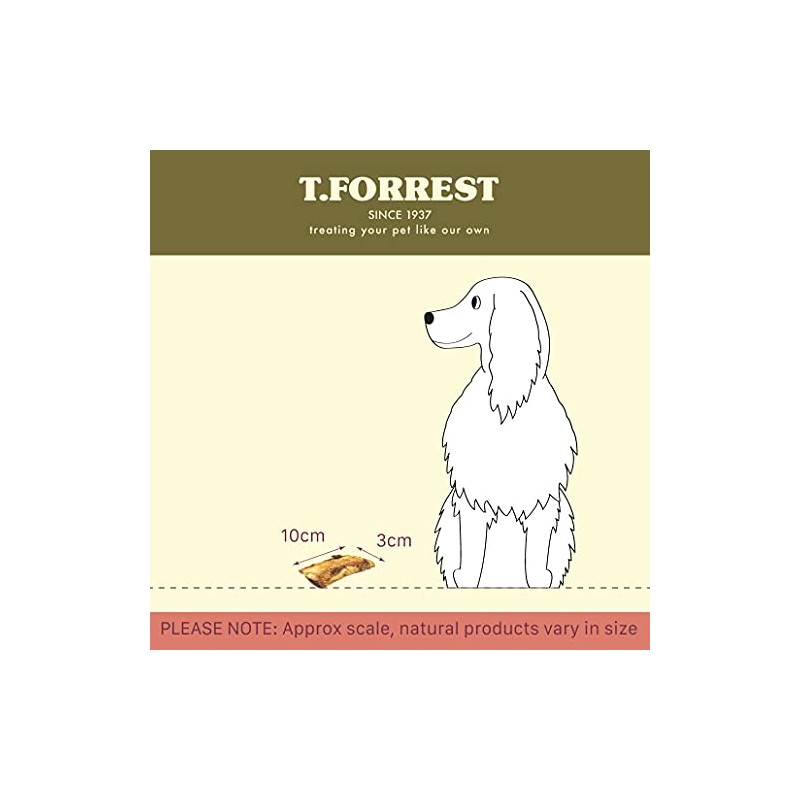 British Roasted 4" Beef Rib Bone x10 for Dogs, 100%