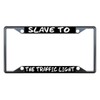 Fastasticdeals Slave to The Traffic Light Funny License Plate Frame Tag Holder Cover