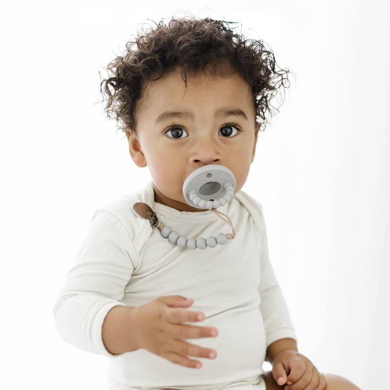 Ryan & Rose Cutie PAT Silicone Pacifier Teether (Starter Kit,