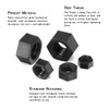 Leliafleury 20 Pcs M20 Nylon Hex Nuts Plastic Threaded Insert