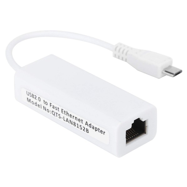 Ethernet Adapter,Micro USB to RJ45 Ethernet Port,USB 2.0 Fast Ethernet