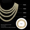 NOMOKOS Cuban Link Chain Mens Necklace Iced Out Miami Cuban