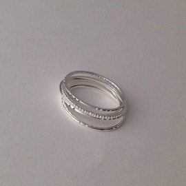 Sterling Silver Ring Thin Silver Ring Set of 5 Silver Rings