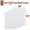 Mr. Pen- Blank Puzzle, 8 Pack, 28 Pieces/Pack, 5.5 x