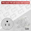 FixlyFido 15-Pack Loose Outlet Fix Plug - Ensure Secure Connection