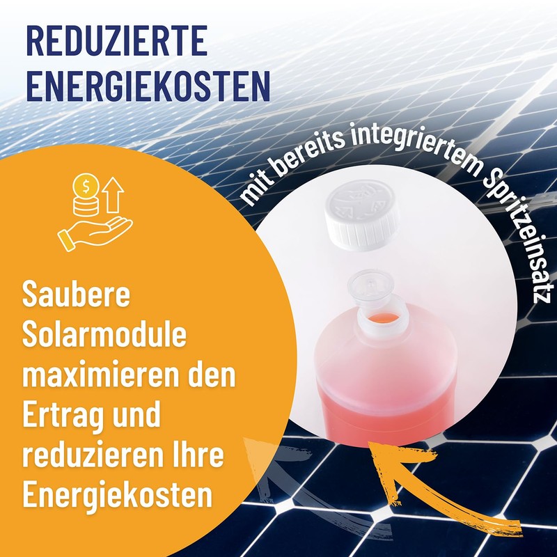 SCHLAUPUTZ Solar & Photovoltaic Cleaner 1L Concentrate (1:20) - Efficient