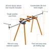 BORA Universal Miter Saw Stand with Quick Release Tool Mounting
