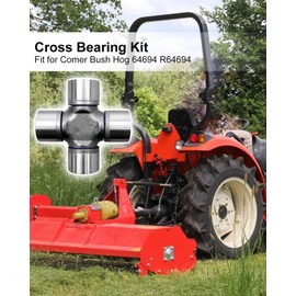 ULZOZN Cross Bearing Kit Fit for King Kutter Eurocardan Bush Hog, Universal Joint U-Joint PTO Shaft Replace R64694 51A2448 64694 51A2448 441M 1004020 274235 200-8